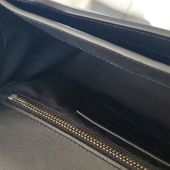 Marc Jacobs Jane Leather Saddle Crossbody Bag with Embelished Crystals - Picture 11 of 14